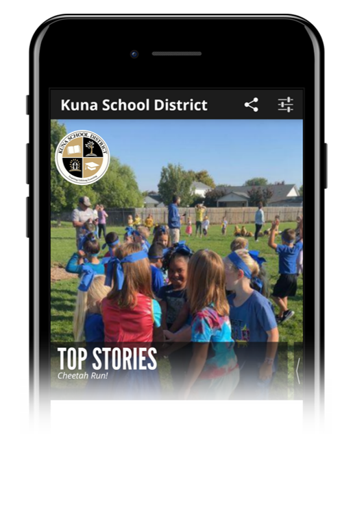 KSD Mobile app on a cell phone