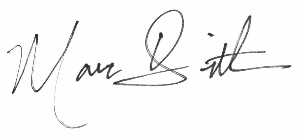 Signature for Dr. Marc Smith