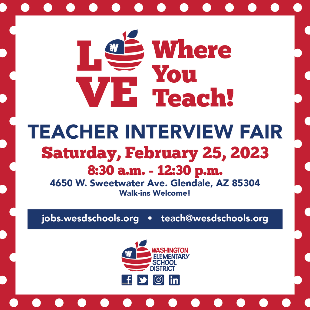 ̽e-news February 2023 Teacher Interview Fair Graphic