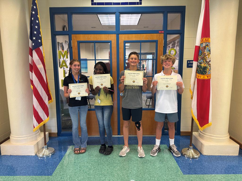 Students of the week