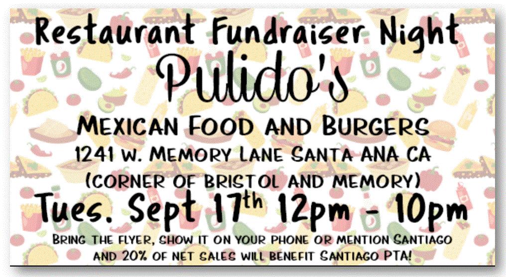 Pulidos Fundraiser
