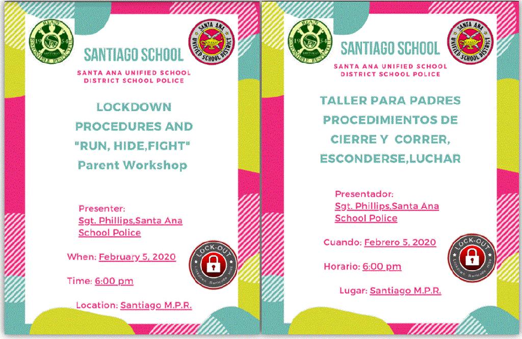Lockdown Flyer eblast