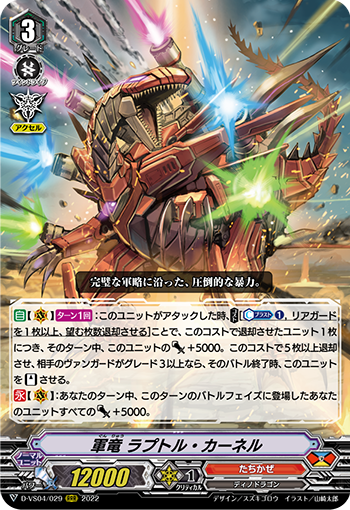 軍竜 ラプトル・カーネル