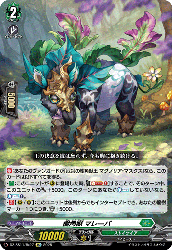 樹角獣 マレーバ