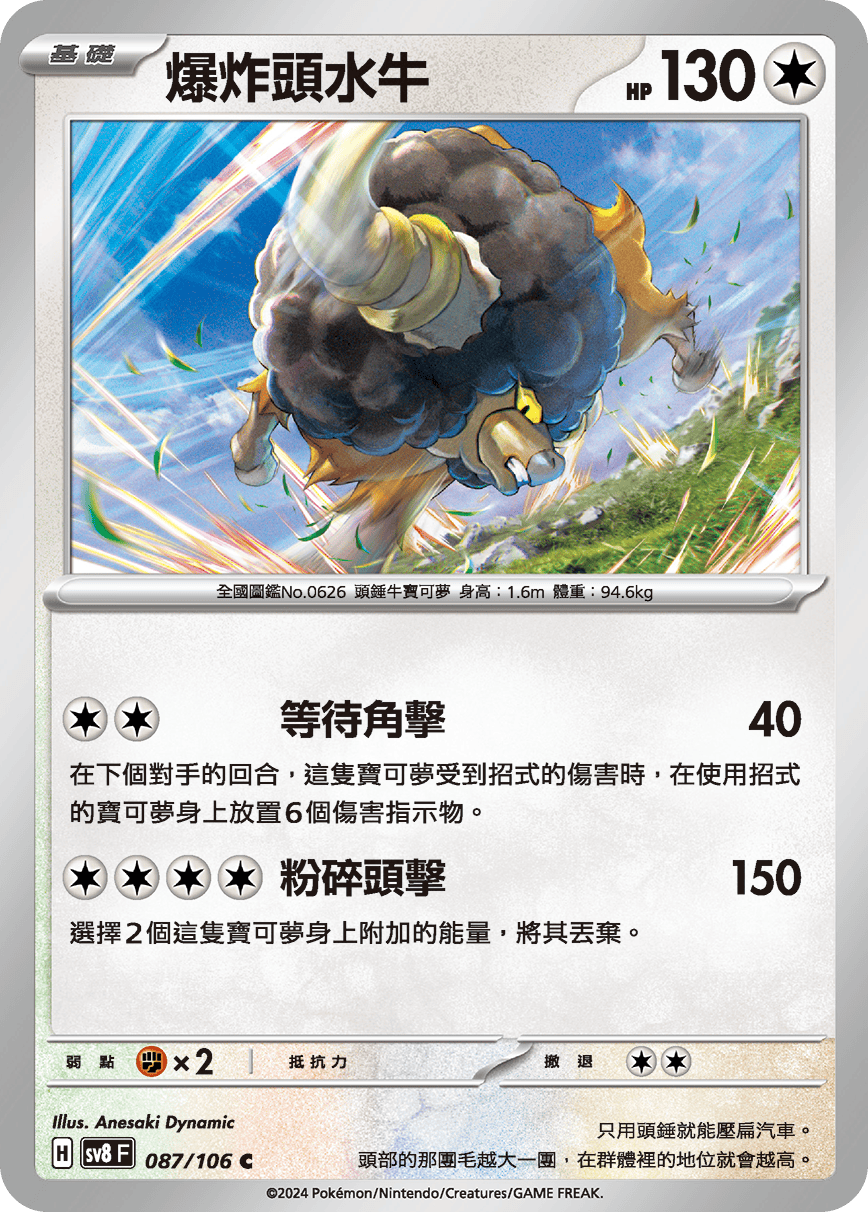 爆炸頭水牛