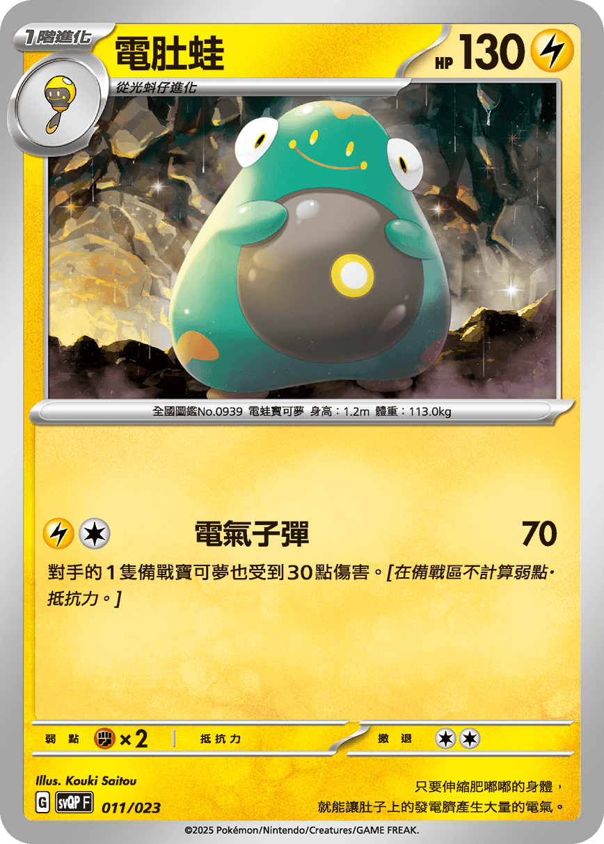 電肚蛙