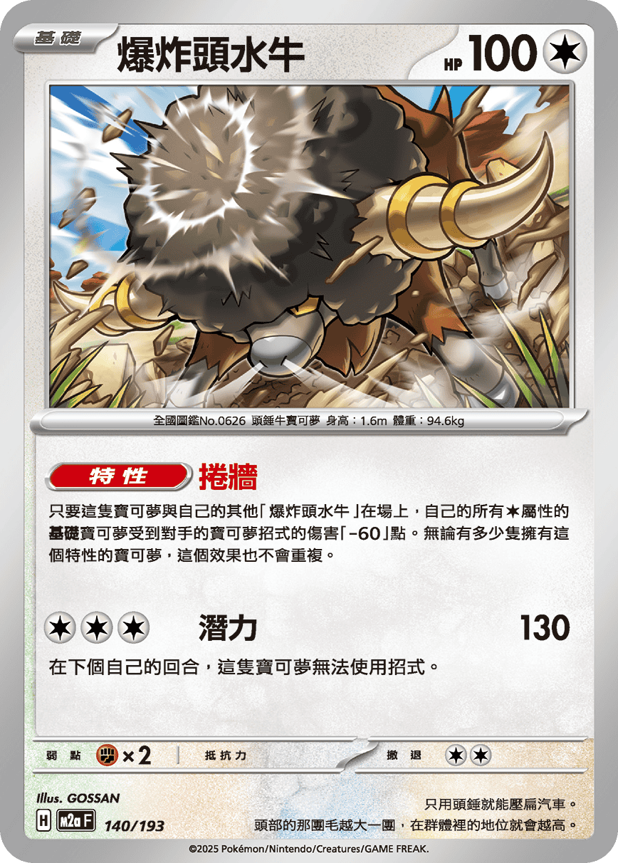 爆炸頭水牛