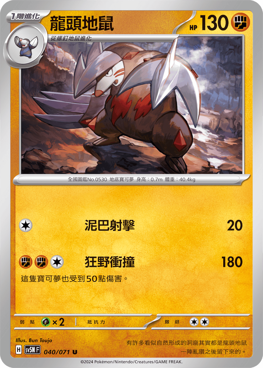 龍頭地鼠