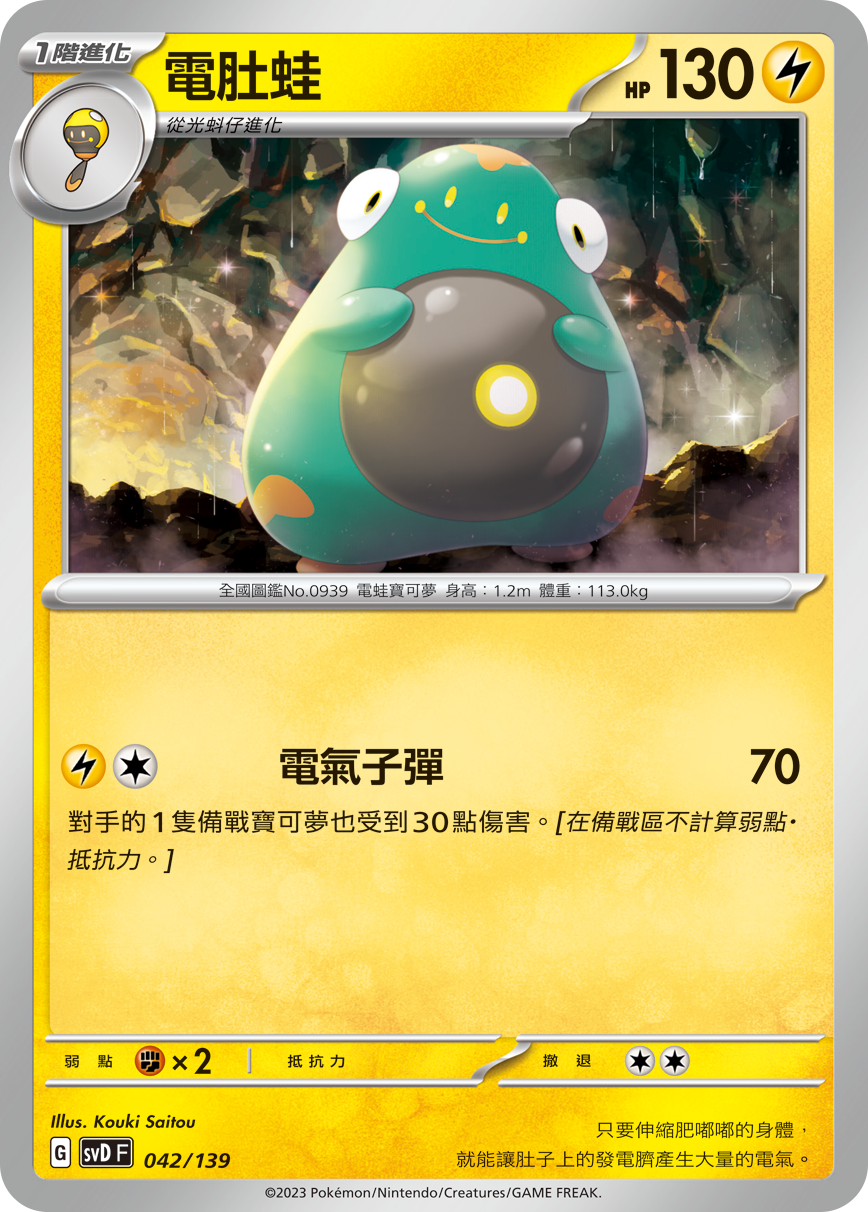 電肚蛙