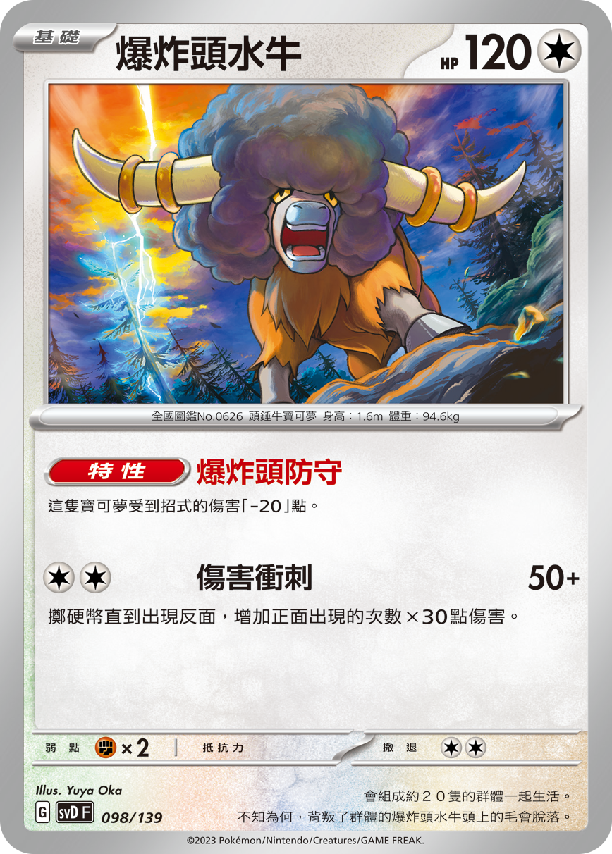 爆炸頭水牛