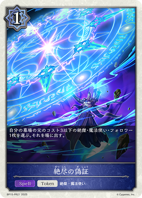 絕盡的偽證