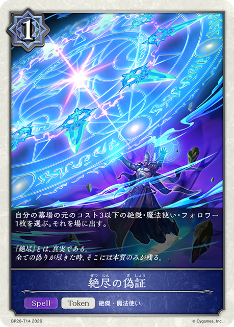 絕盡的偽證