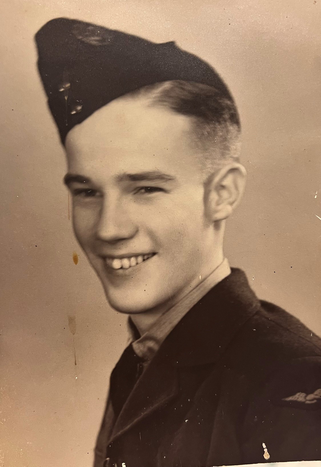 Portrait of aircrew member John Dalby