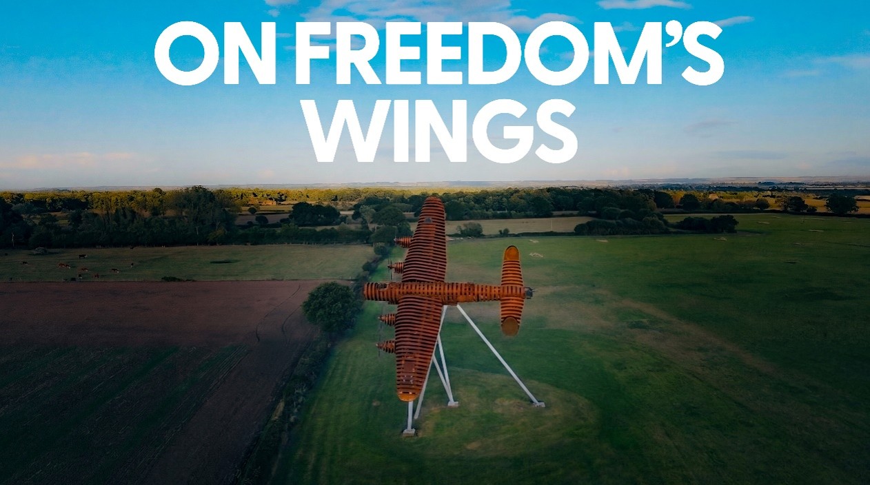 An image of ‘On Freedom’s Wings’ with accompanying text detailing this.