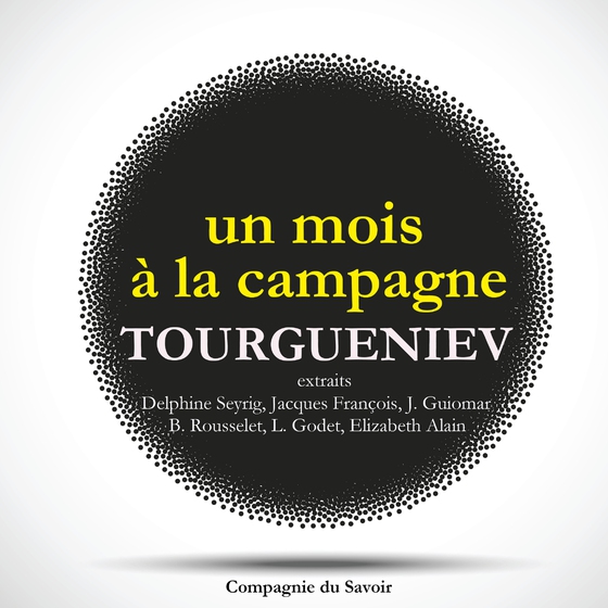 Un mois à la campagne, de Ivan Tourgueniev