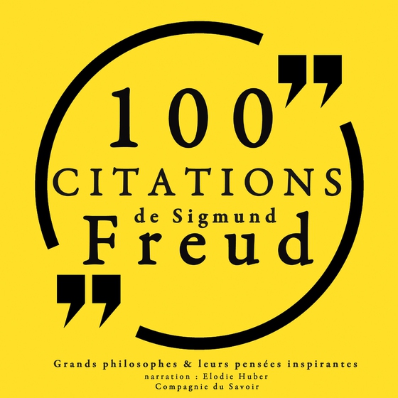 100 citations de Sigmund Freud (lydbog) af Sigmund Freud