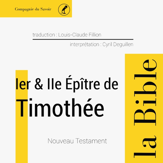 Première et deuxième épître à Timothée (lydbog) af Anonyme