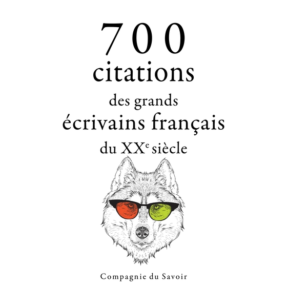 700 citations des grands écrivains français du XXe siècle (lydbog) af Antoine de Saint-Exupéry