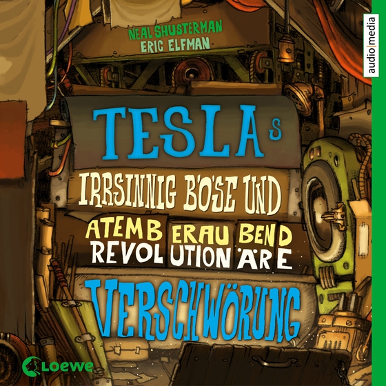 Teslas irrsinnig böse und atemberaubend revolutionäre Verschwörung (lydbog) af Eric Elfman