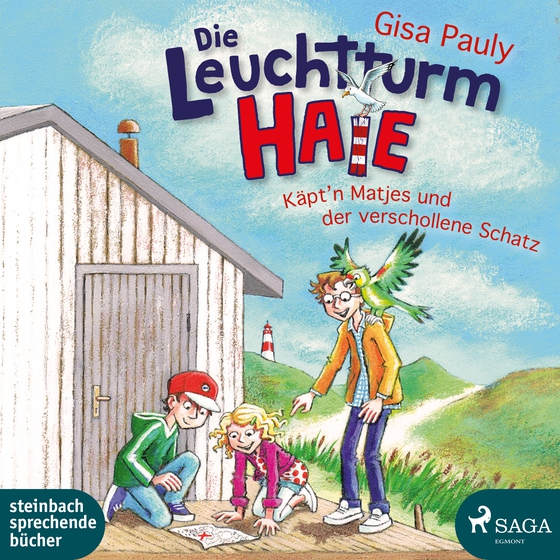 Die Leuchtturm-HAIE – Käpt‘n Matjes und der verschollene Schatz (Band 4) (lydbog) af Gisa Pauly