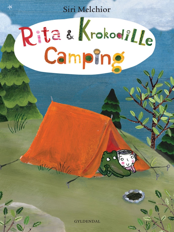 Rita og Krokodille - Camping (e-bog) af Siri Melchior