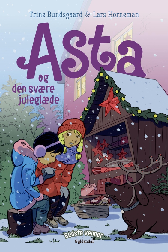 Bedste venner 10 - Asta og den svære juleglæde (e-bog) af Trine Bundsgaard