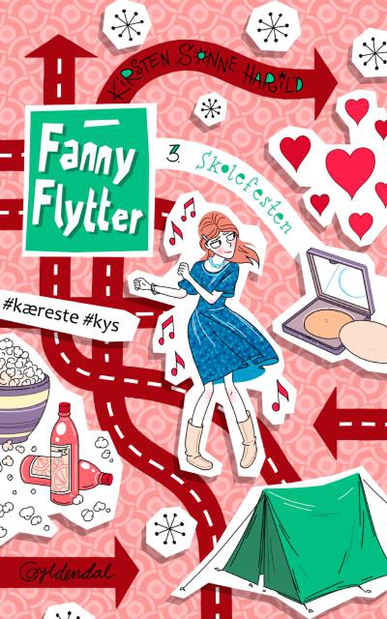 Fanny flytter 3 - Skolefesten (lydbog) af Kirsten Sonne Harild