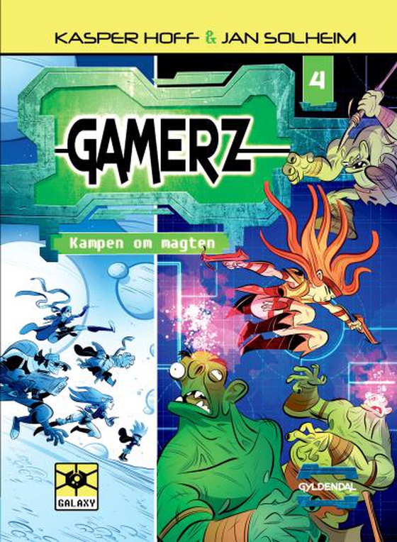 Gamerz 4 - Kampen om magten (lydbog) af Kasper Hoff