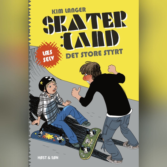 Skaterland - Det store styrt - Læs selv (lydbog) af Kim Langer