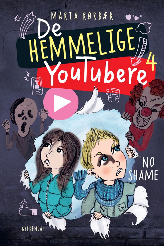De Hemmelige Youtubere 4 - No shame (e-bog) af Maria Rørbæk