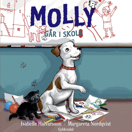 Molly 5 - Molly går i skole (lydbog) af Isabelle Halvarsson