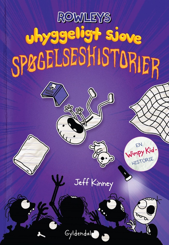 Rowleys uhyggeligt sjove spøgelseshistorier (e-bog) af Jeff Kinney