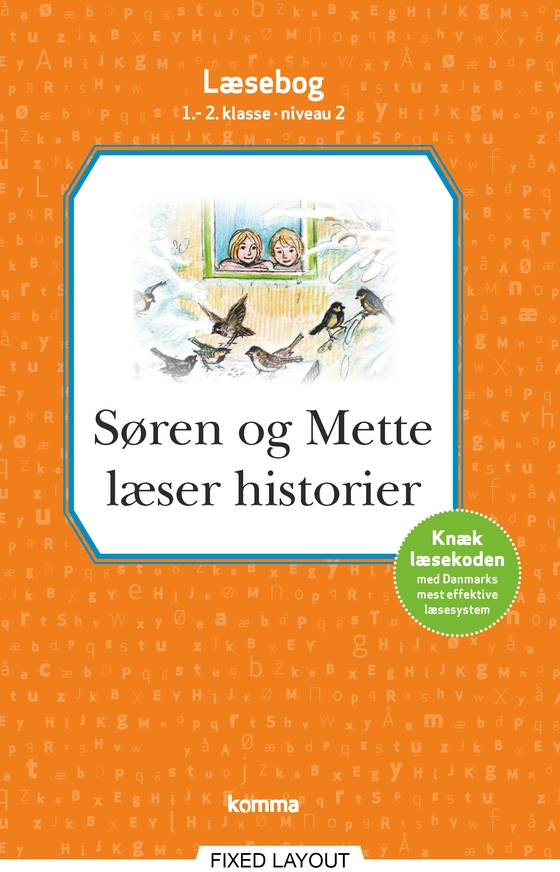 Søren og Mette læser historier læsebog 1.-2. kl. Niveau 2 (e-bog) af Knud Hermansen