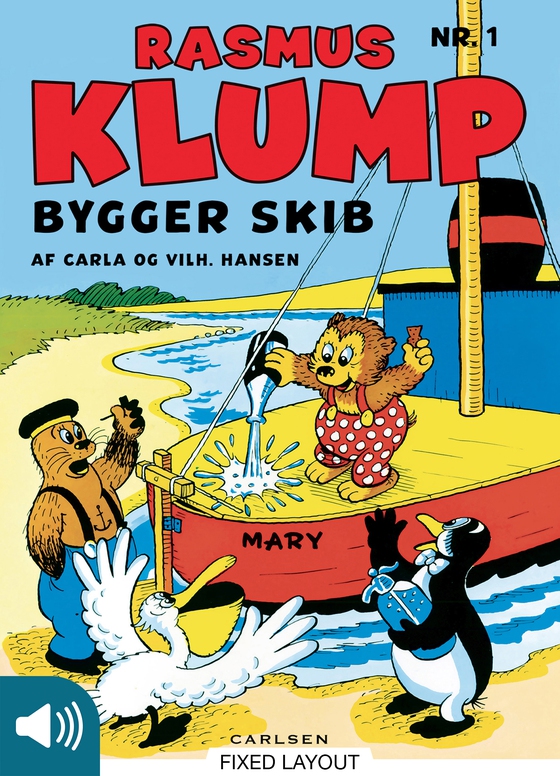 Rasmus Klump bygger skib