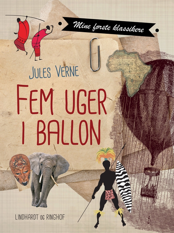 Fem uger i ballon (e-bog) af Jules Verne