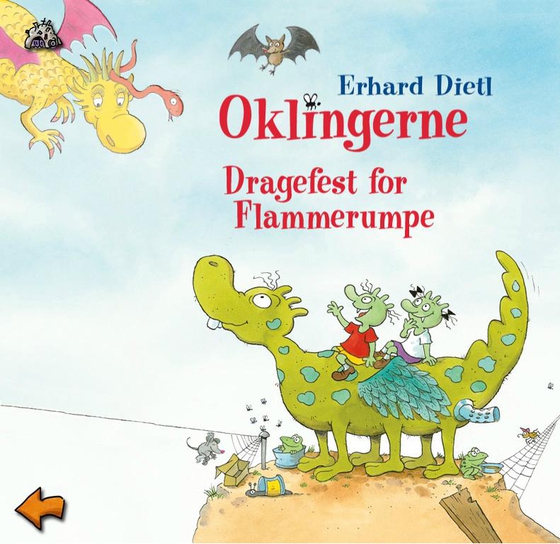 Oklingerne - En dragefest for Flammerumpe (lydbog) af Erhard Dietl