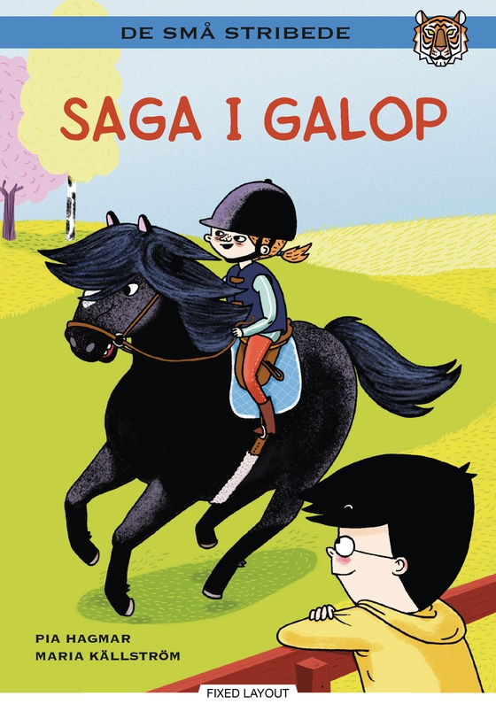 Saga i galop (e-bog) af Pia Hagmar