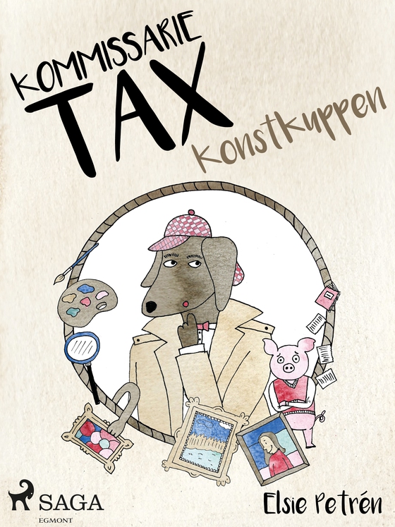 Kommissarie Tax: Konstkuppen (e-bog) af Elsie Petrén