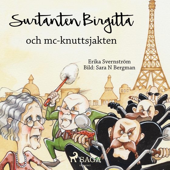 Surtanten Birgitta och mc-knuttsjakten (lydbog) af Erika Svernström