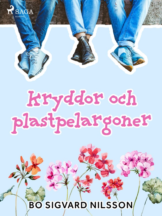 Kryddor och plastpelargoner