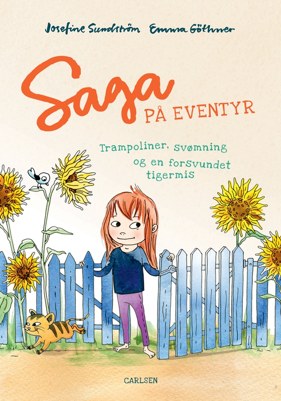 Saga på eventyr (1) - trampoliner, svømning og en forsvundet tigermis