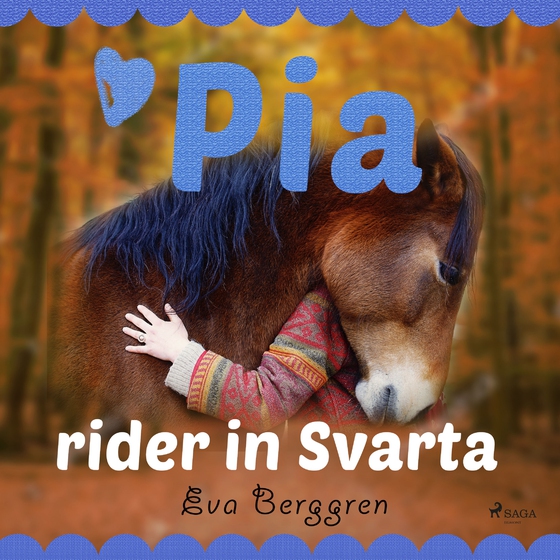 Pia rider in Svarta