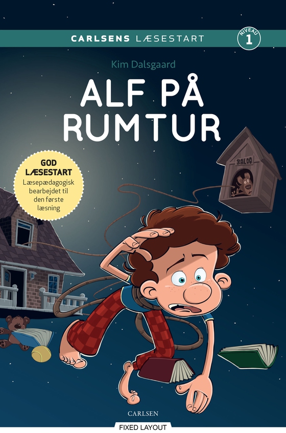 Carlsens Læsestart: Alf på rumtur (e-bog) af Kim Dalsgaard