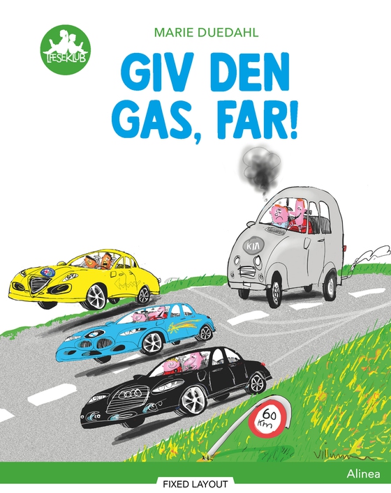Giv den gas, far!, Grøn Læseklub (e-bog) af Marie Duedahl