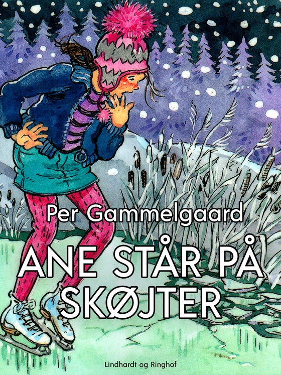 Ane står på skøjter