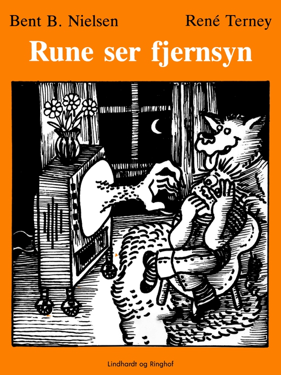 Rune ser fjernsyn