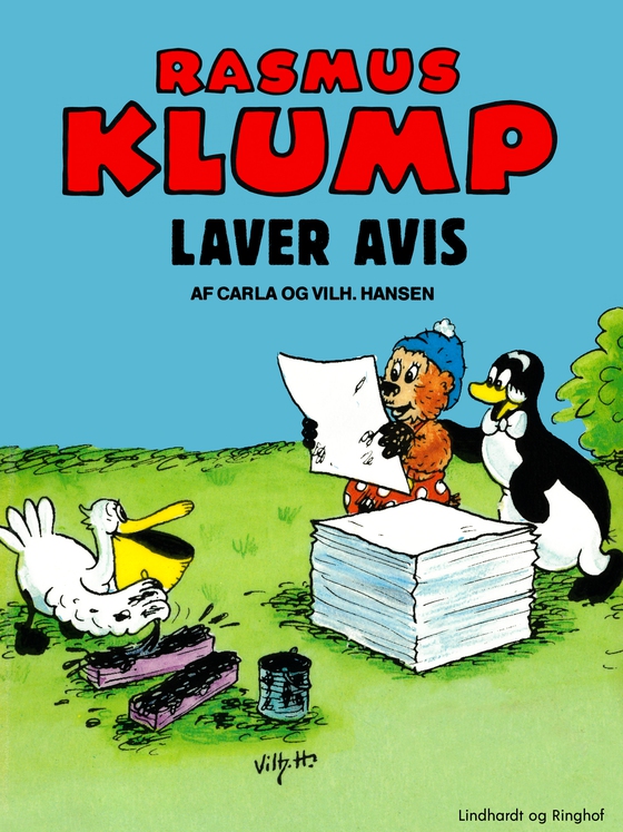 Rasmus Klump laver avis (e-bog) af Carla Og Vilhelm Hansen