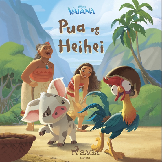 Vaiana - Pua og Heihei (lydbog) af Disney