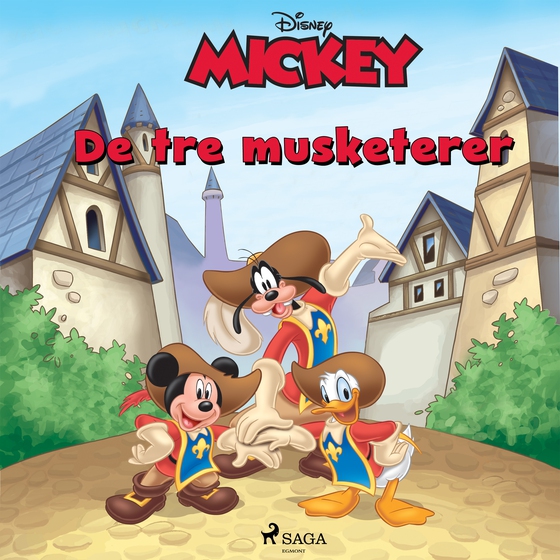 Mickey Mouse - De tre musketerer (lydbog) af – Disney