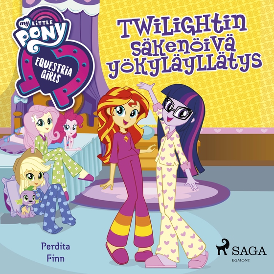 My Little Pony - Equestria Girls - Twilightin säkenöivä yökyläyllätys (lydbog) af Perdita Finn